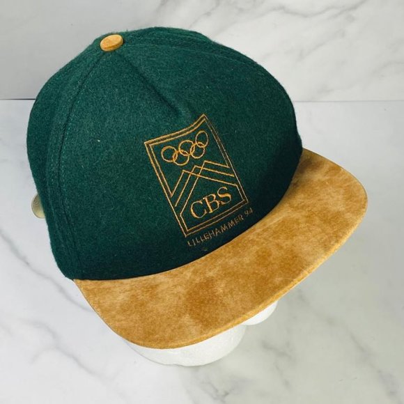 Vintage CBS 1994 Lille Hammer OlympicsHat / Cap Size 36 USC 38 - Picture 3 of 7